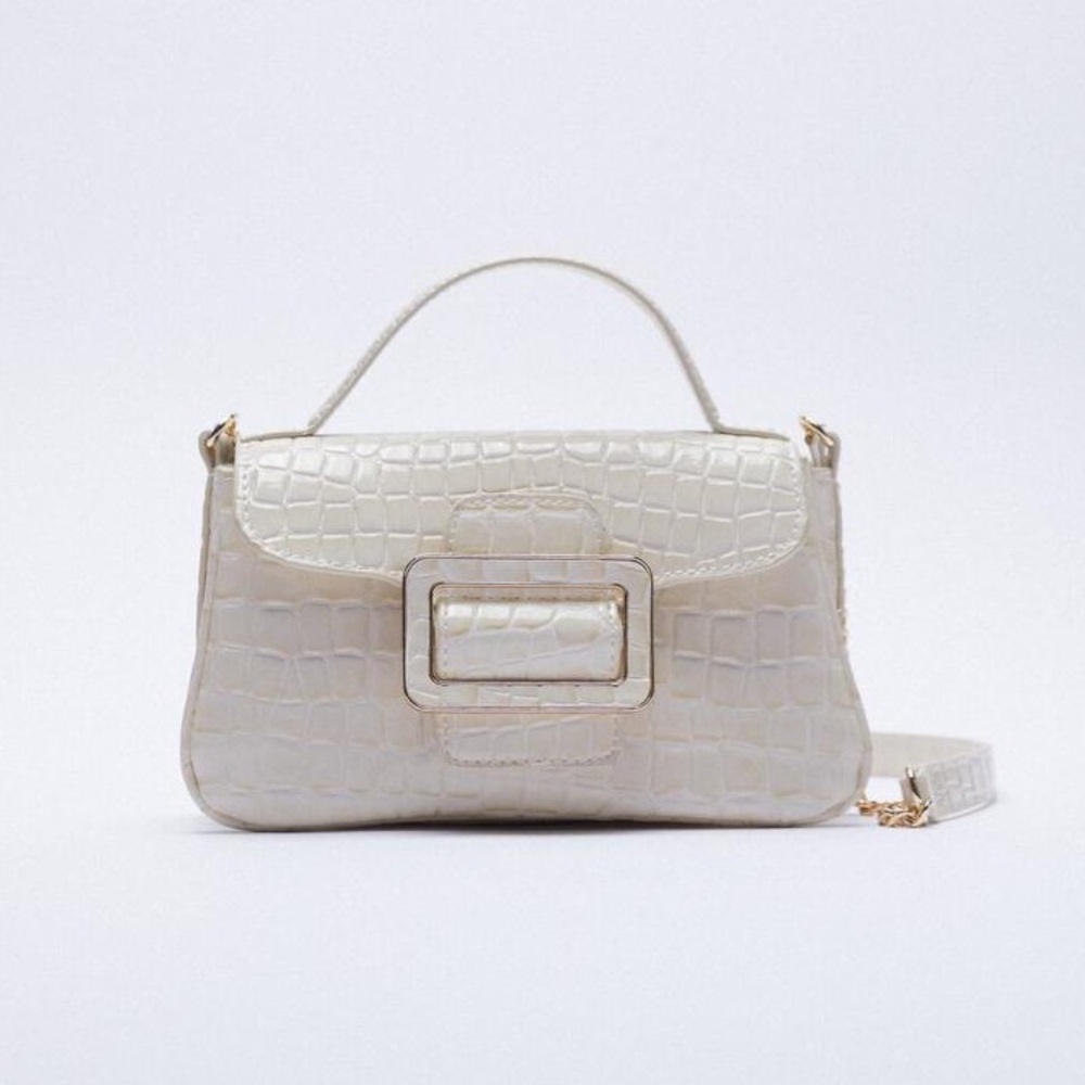 Animal Print Cross Body Mini Bag.
